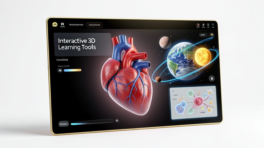 Educational 3D Diagram Template