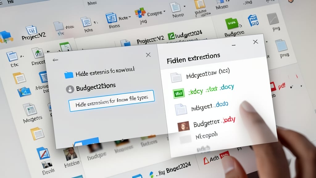 Consistent File Extensions for File Types