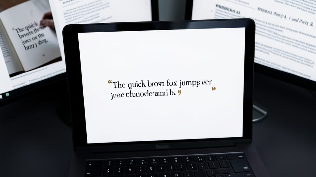 Angled Quotation Marks for Professional Formatting