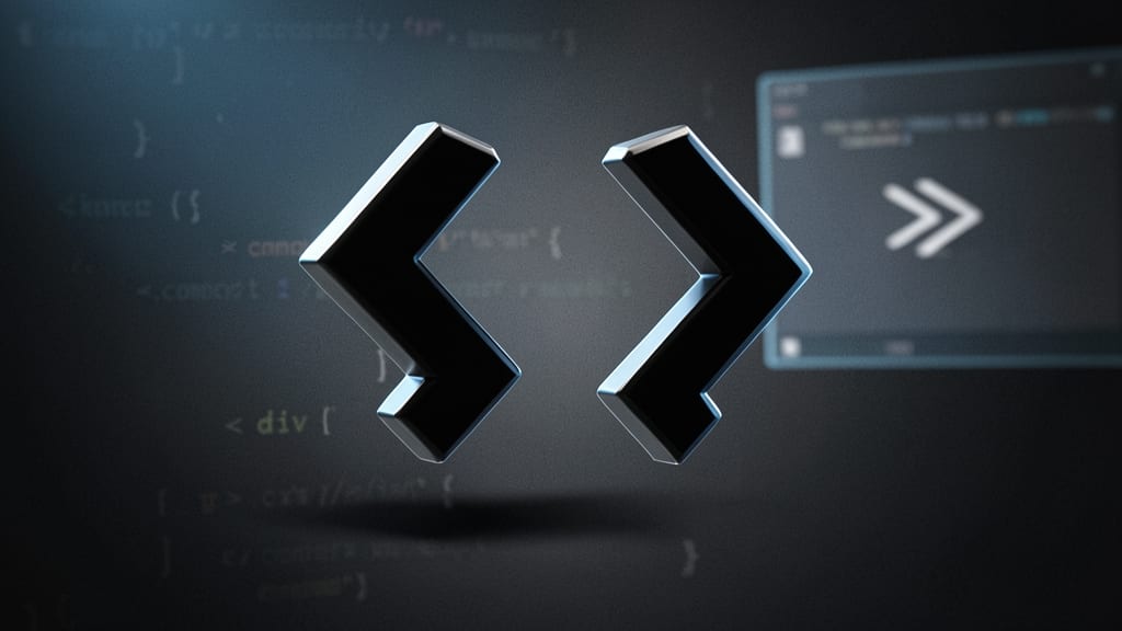 Angle Brackets for HTML and Coding