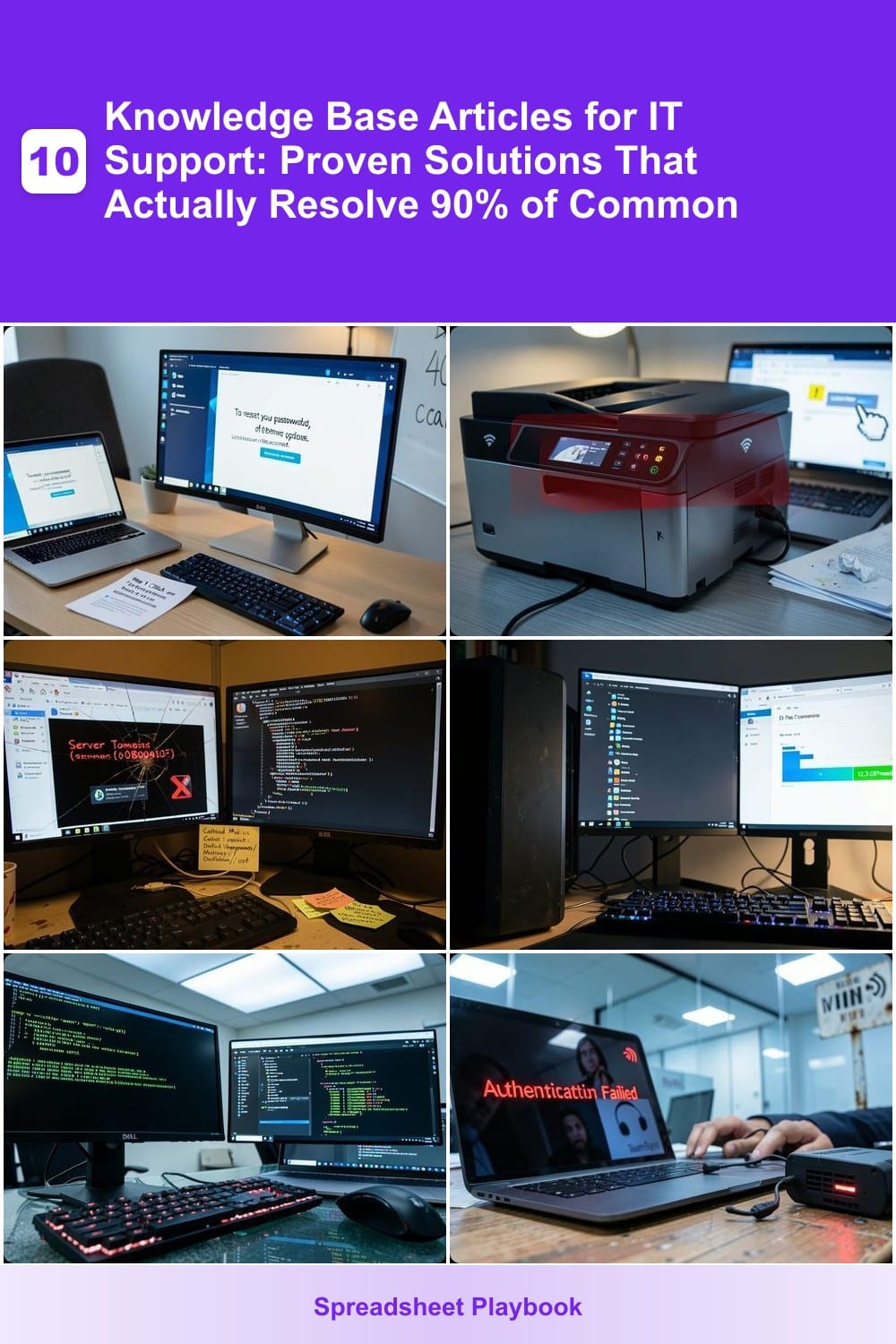 10 Knowledge Base Articles for IT Support: Proven Solutions That Actually Resolve 90% of Common Issues