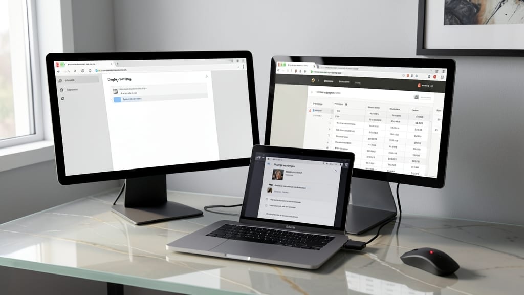 Configuring Dual Monitors on Windows and Mac