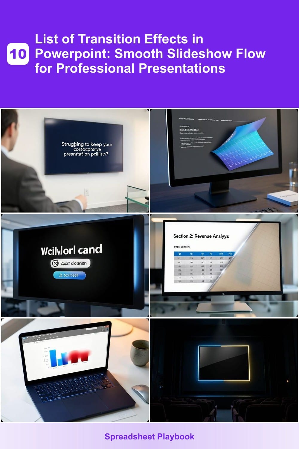 List of Transition Effects in Powerpoint: Smooth Slideshow Flow for Professional Presentations