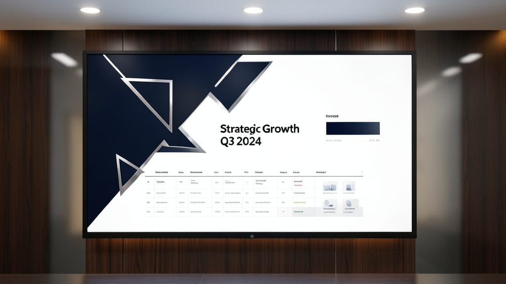 Modern Corporate Business Presentation Template