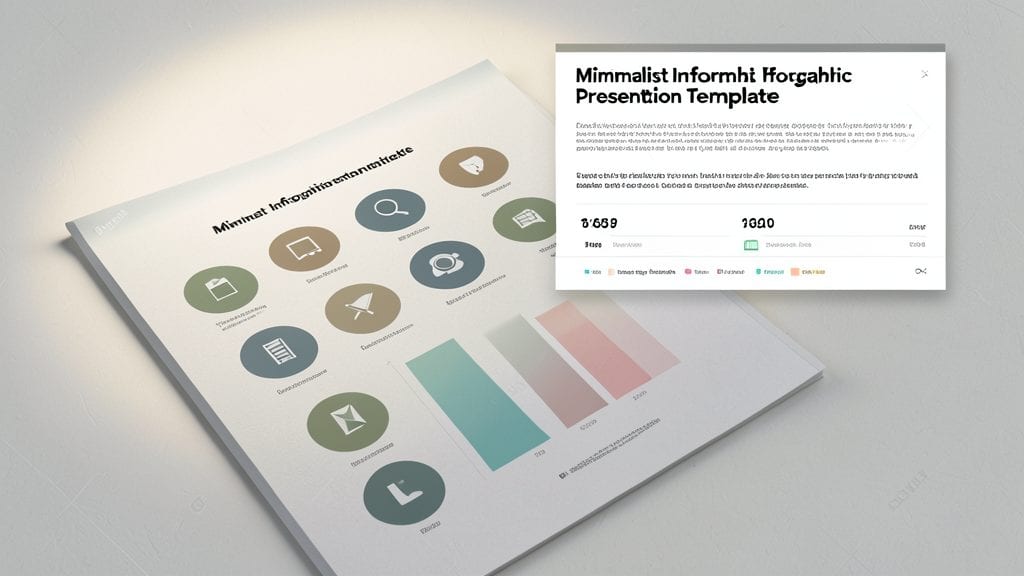 Minimalist Infographic Presentation Template