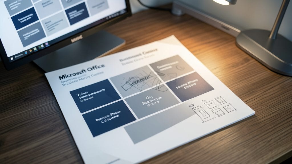 Startup Business Model Canvas Template