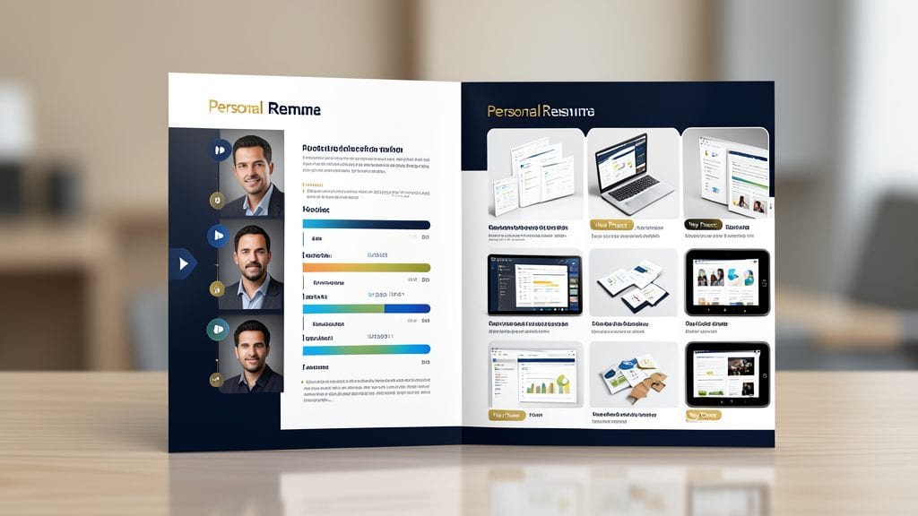 Personal Resume and Portfolio Template